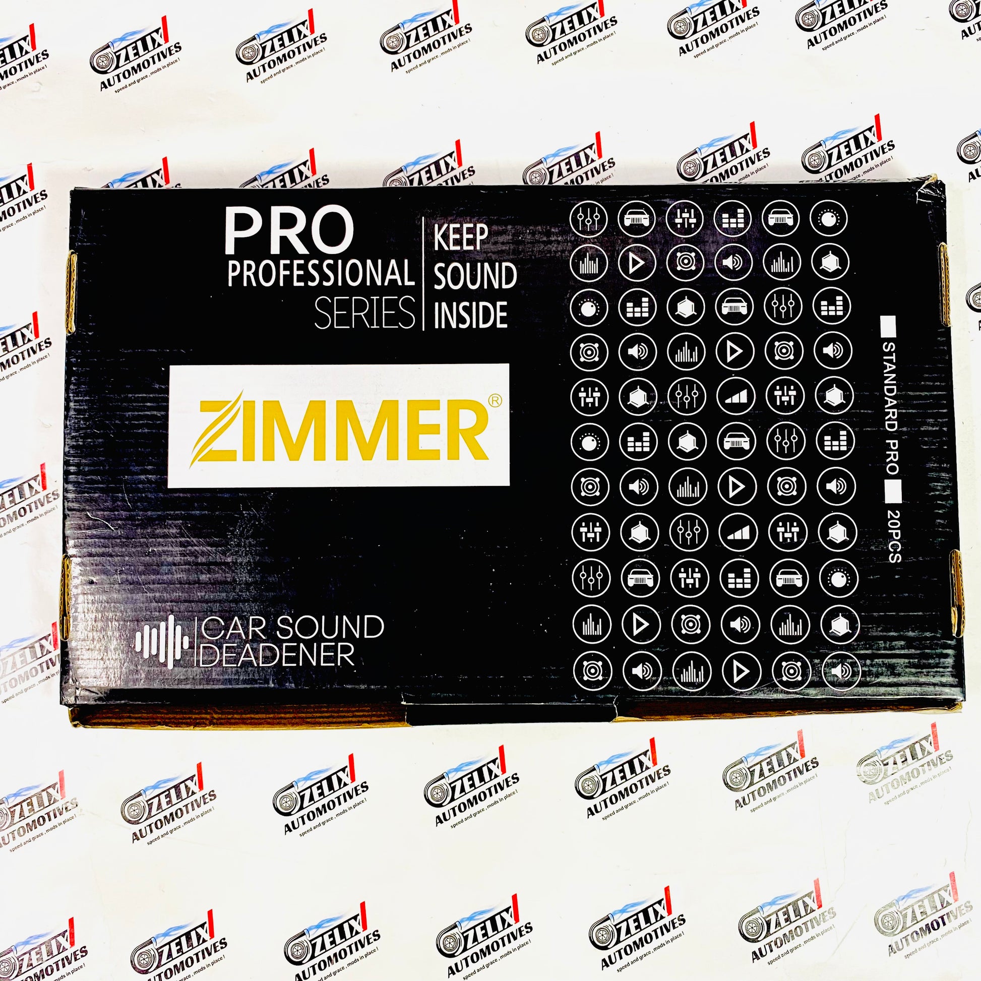 Zimmer Pro car sound Damping  sheets 