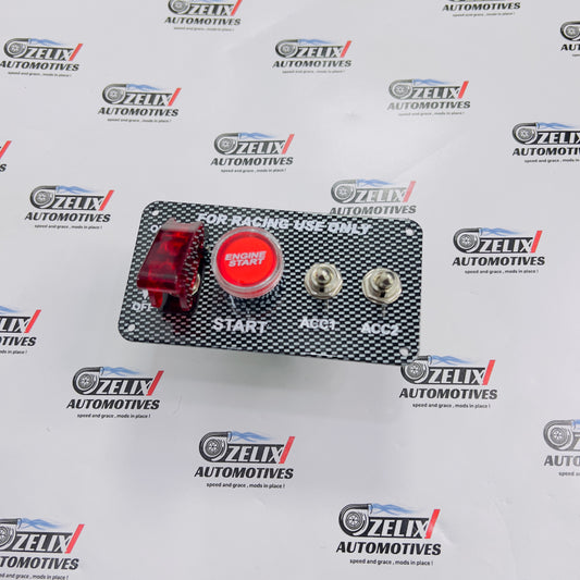 Car Toggle Switch | Universal Aftermarket Aircraft-Style Safety Cover.