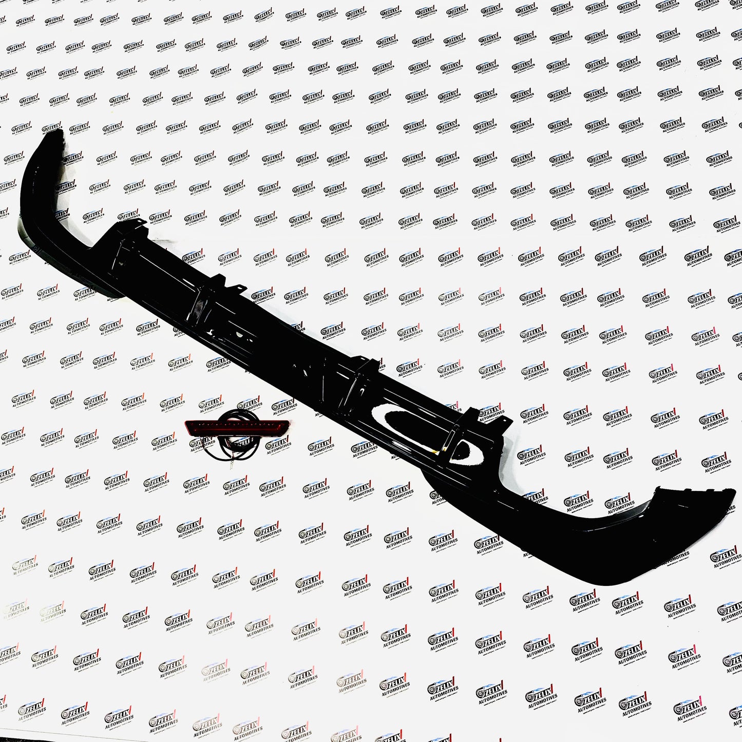 BMW 3 Series rear diffuser dual exhaust 2020+ 