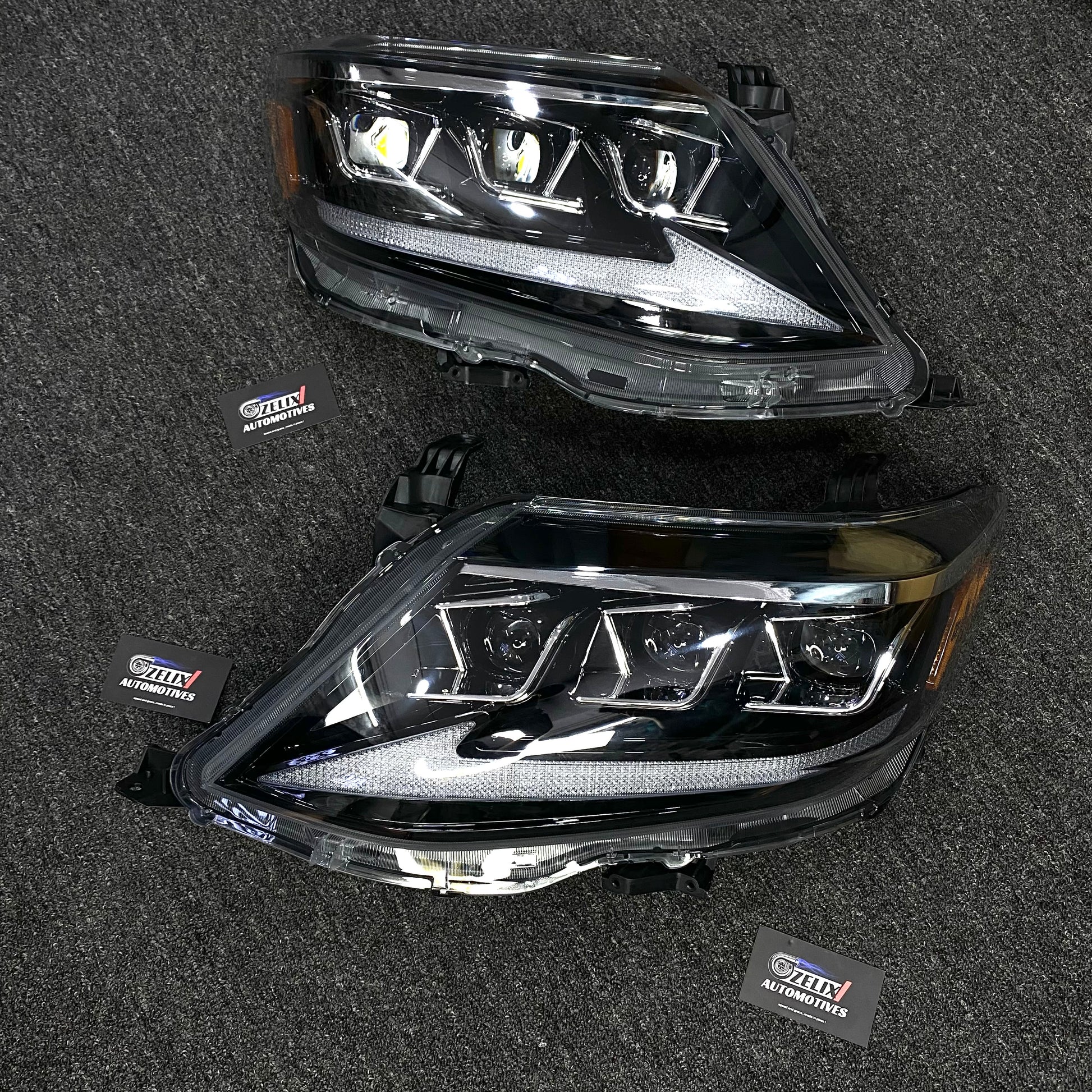 Toyota Fortuner Type 2 custom High Quality projector headlights 