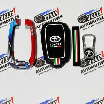 Toyota Key Cover | Premium Design | Multiple Color Options