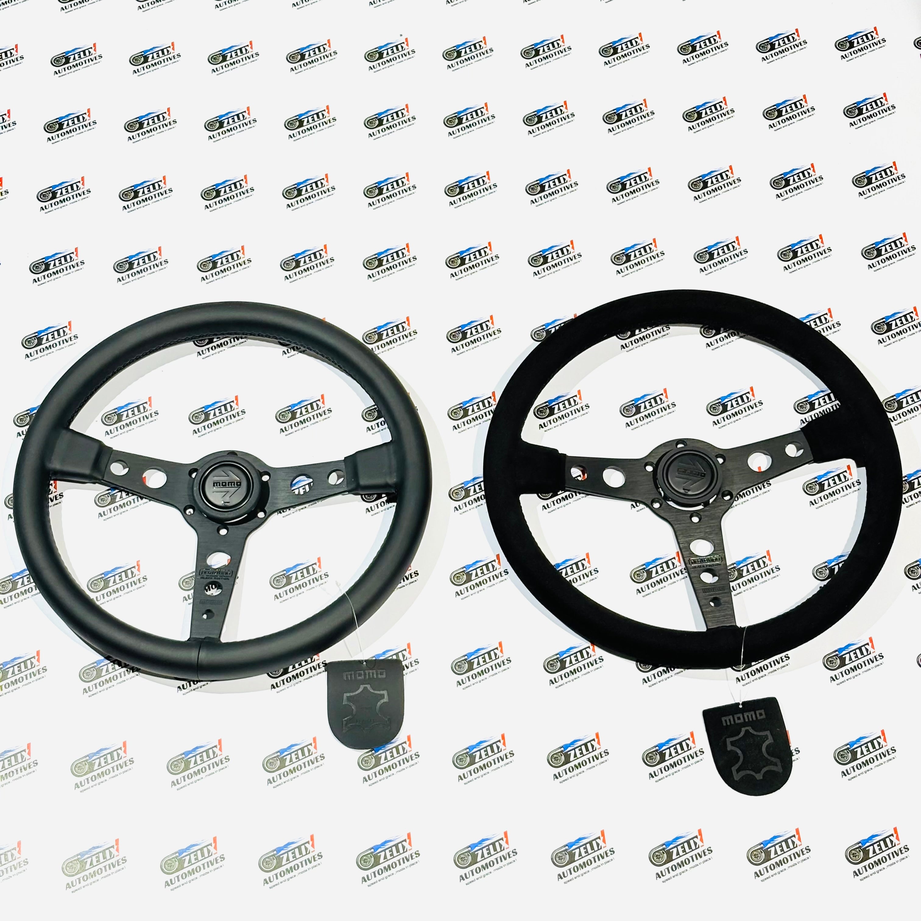 MOMO Prototipo Black Edition Flat Steering Wheel – Zelix Automotives