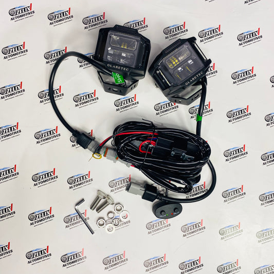 LED Auxiliary Lights | Universal High-Performance Dual Beam Set (2PCS)