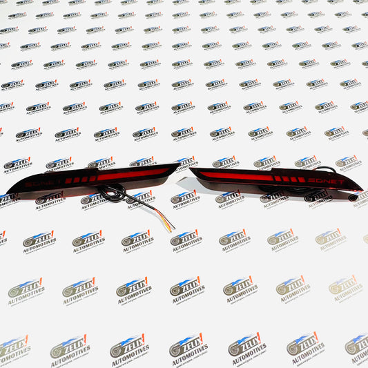 Kia Sonet LED Rear Reflector | Matrix-Style Brake & Tail Light