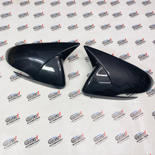 Hyundai Creta Batman Style Mirror Covers | Premium Sporty Look (Fits 2020-2025 Models)