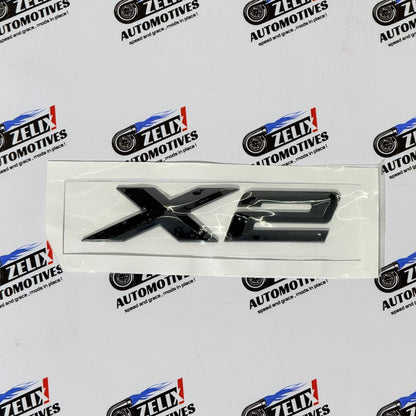 Rear Emblems For BMW X-Series | OEM-Inspired (X1 to X7)