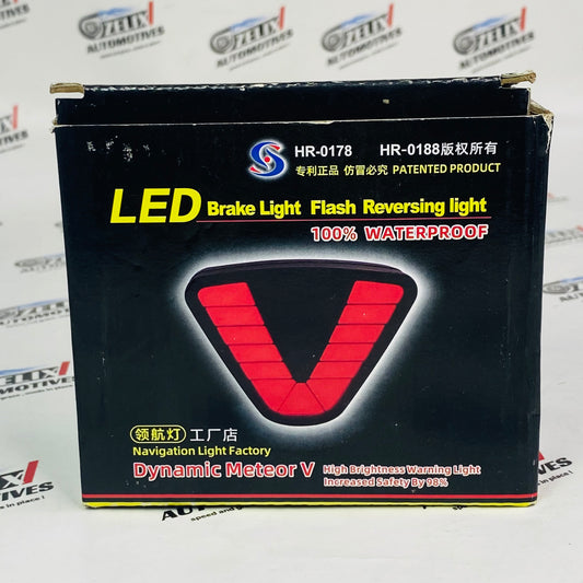 High-visibility aftermarket F1-Style LED tail light for cars