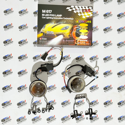 IPH-M617  Tri-Color Bi-LED Fog Lamps 3-Inch | High Visibility Upgrade Universal fit