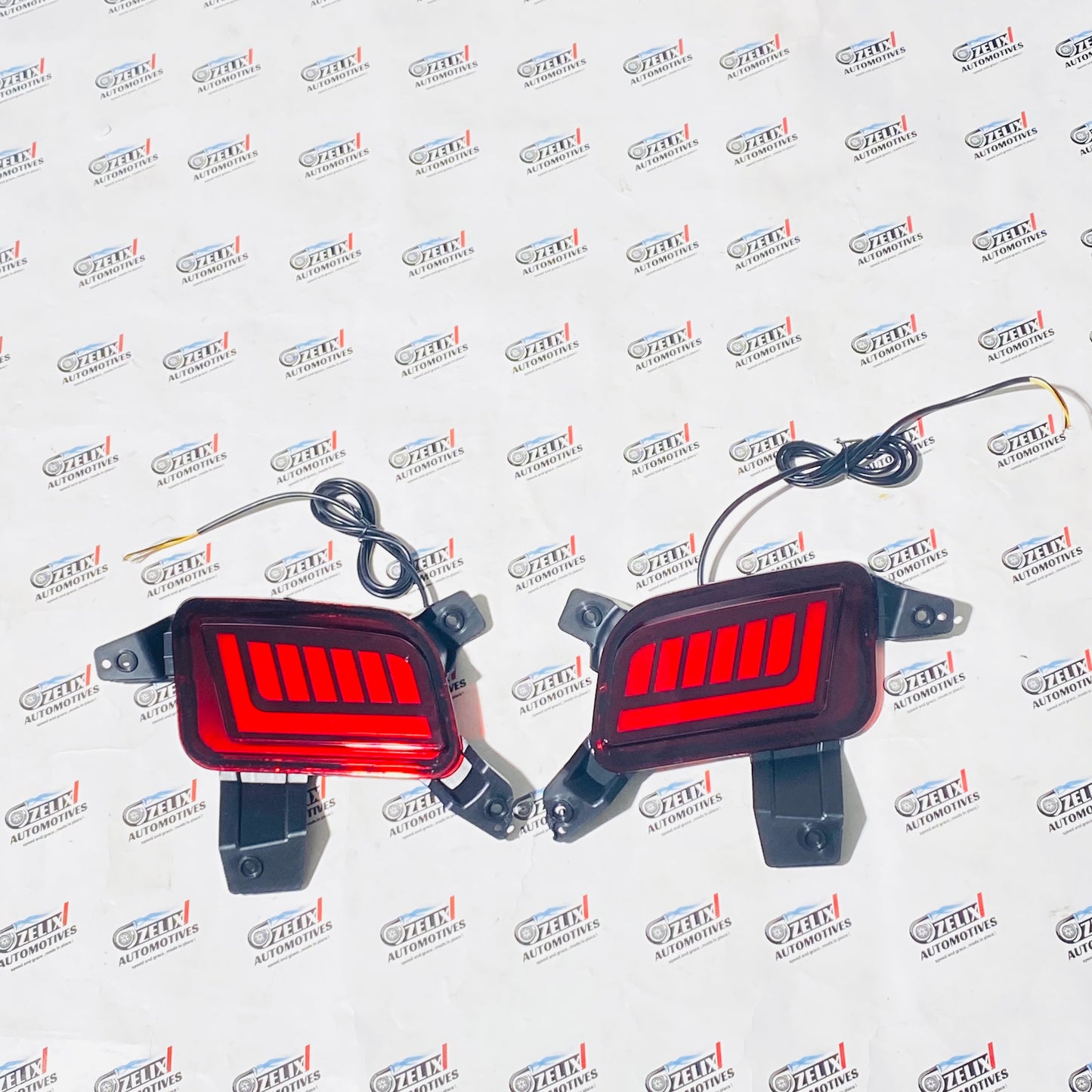 Hyundai Creta Matrix-Style LED Reflector Lights | Rear Brake Lamps Fits 2024+ Models