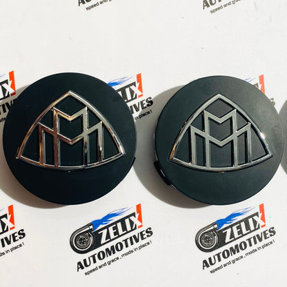 Mercedes-Maybach Complete Emblem Kit | Wheel Caps, Hood Logo & Fender Badges