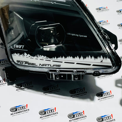 Suzuki Swift Type 1 JDM Power Style LED Headlights | Aftermarket Upgrade