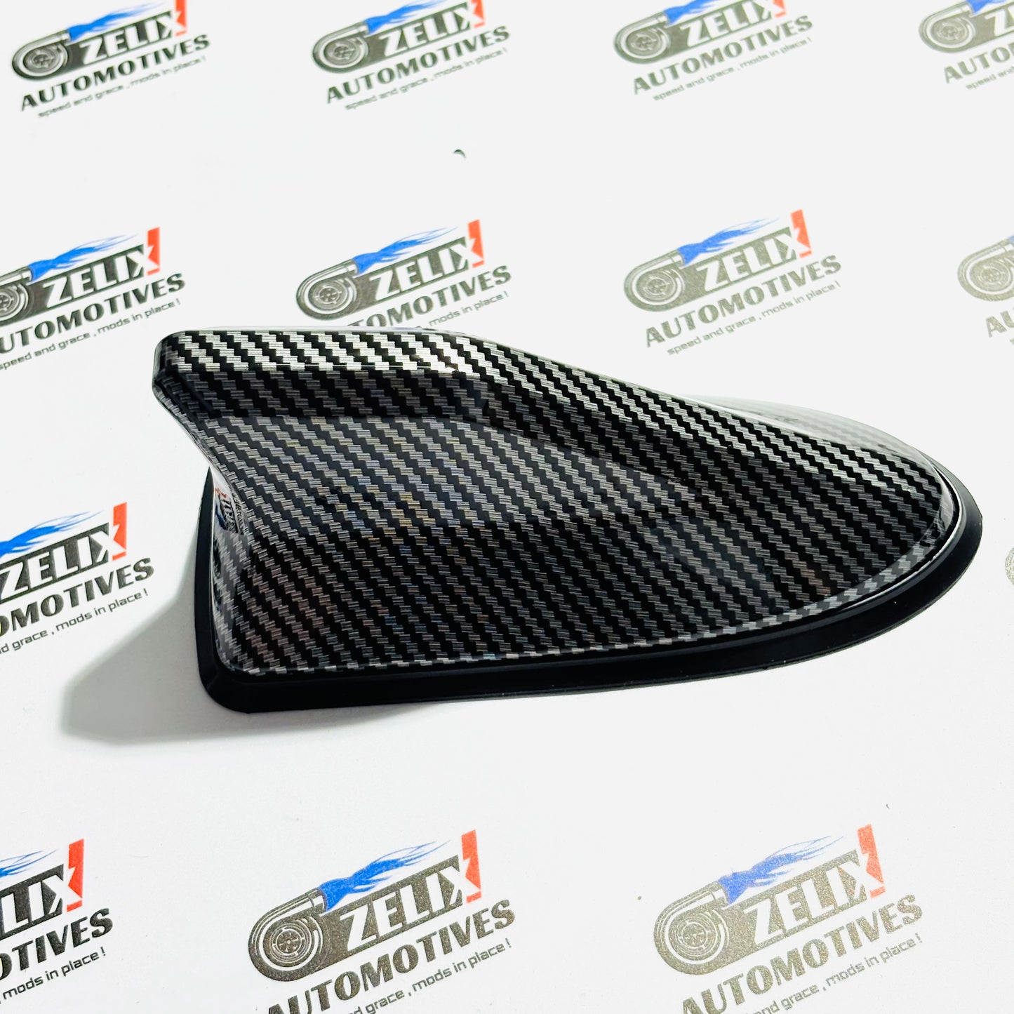Shark Fin Antenna Glossy Black Finish | Aftermarket Sleek Roof Mount Design