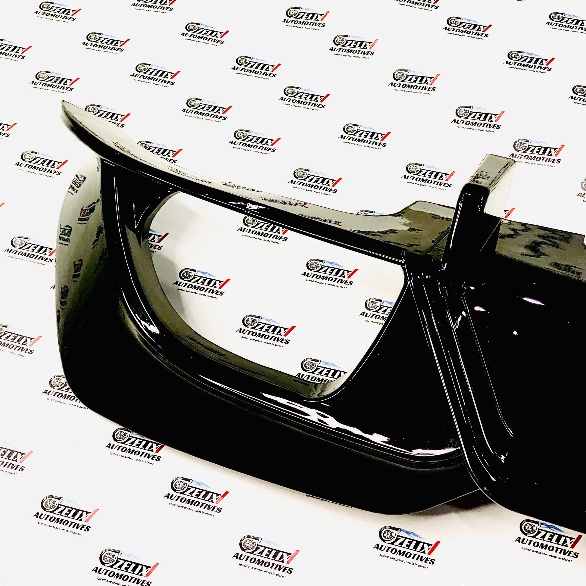 Aftermarket rear diffuser BMW 3 Series G20 in Premium Black 
