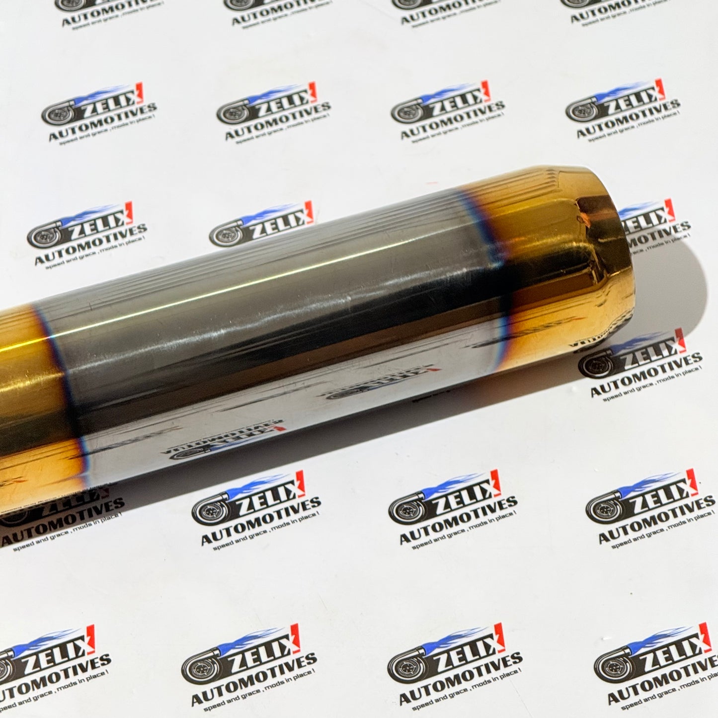 Long End Can Exhaust Tip | premium Neo Chrome Finish
