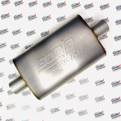 Flat Borla ProXS resonator exhaust silencer