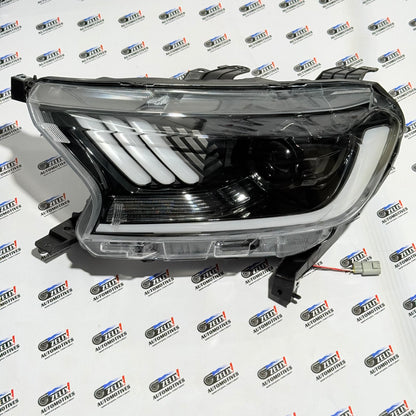 Ford Endeavour Mustang-Style Headlights | Aftermarket Projector Lens with Integrated DRL