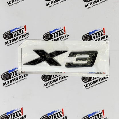 Rear Emblems For BMW X-Series | OEM-Inspired (X1 to X7)