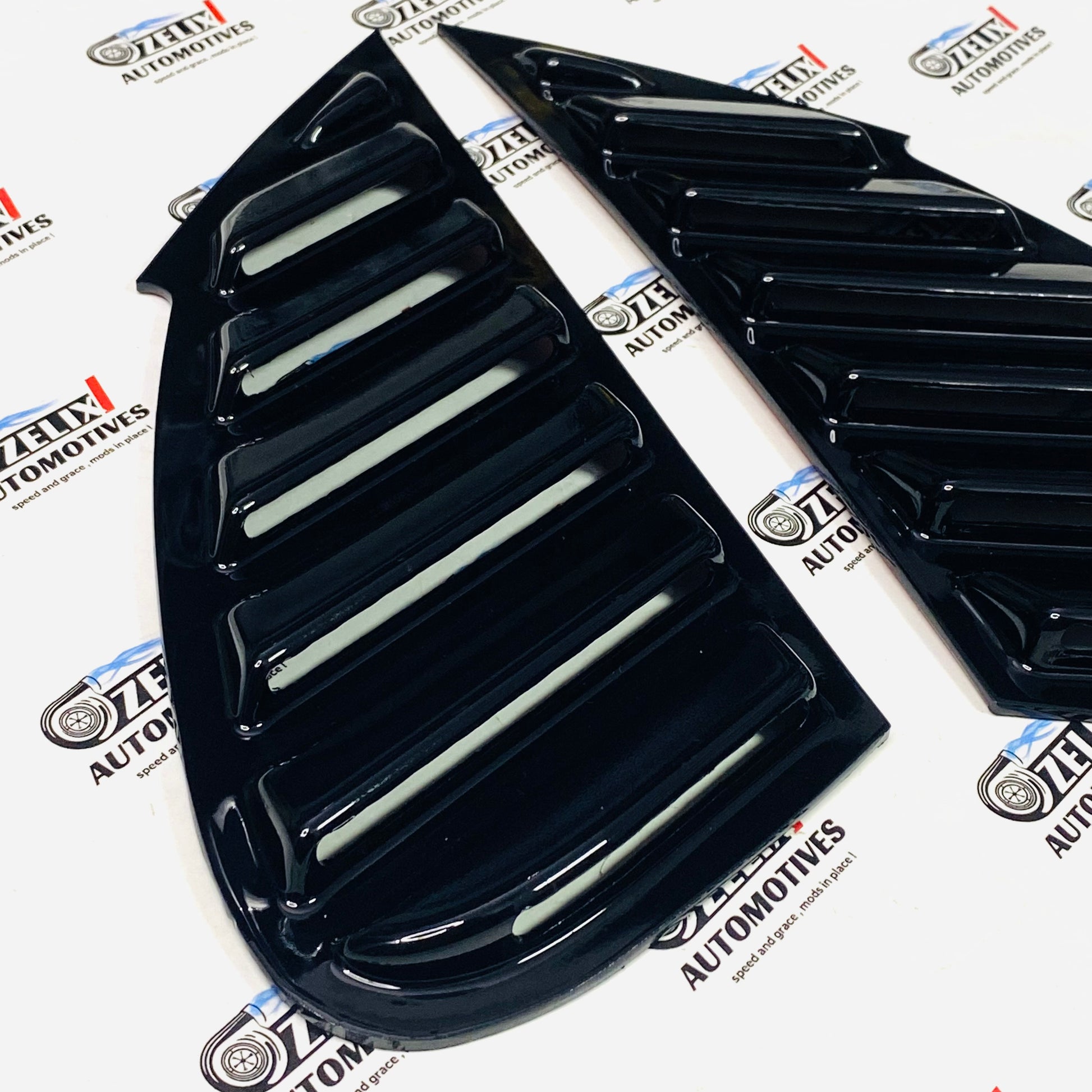 Aftermarket Rear window louvers for Suzuki Baleno 2022+