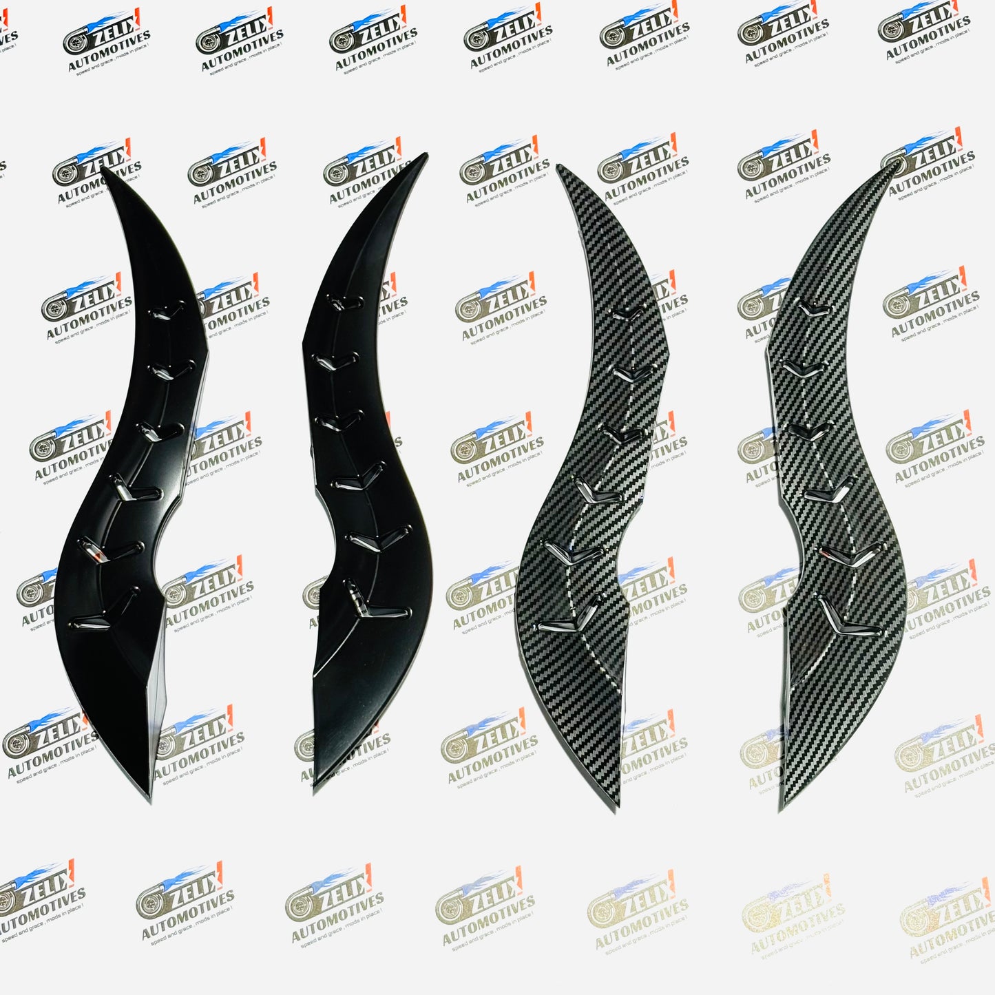 Dragon Horn Car Roof Decoration |  Gives Aggressive Look  2-Piece set | Universal Fit