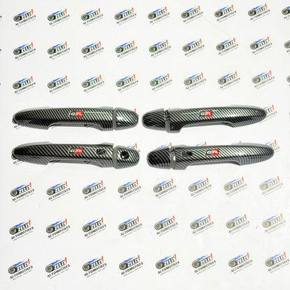 Toyota Fortuner and Hilux Door Handle Covers | Carbon Finish GR-Sport Finish