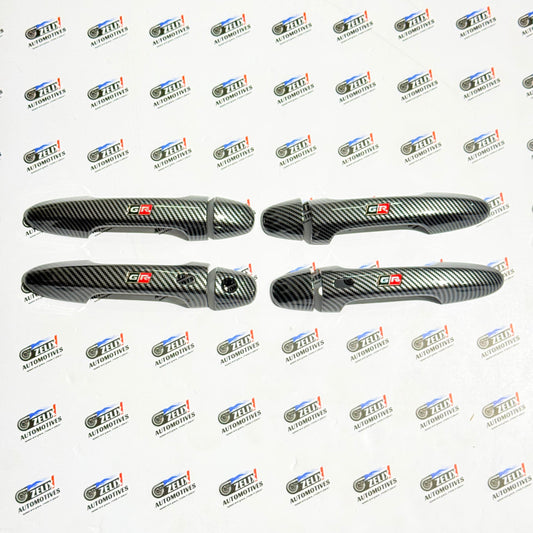 Toyota Fortuner and Hilux Door Handle Covers | Carbon Finish GR-Sport Finish