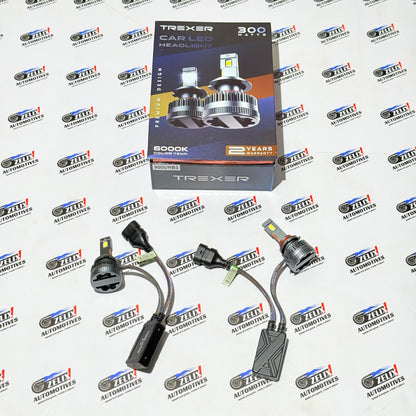Trexer LED Headlight Bulbs 300W | Premium Bulbs in Multiple Plug Types