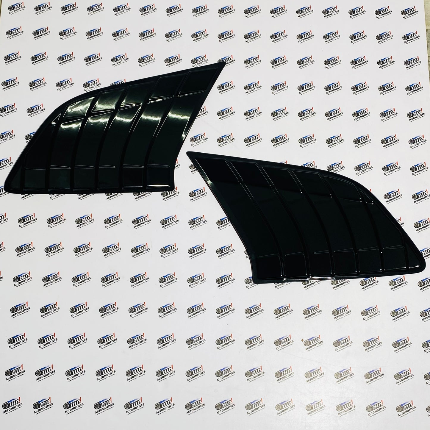 Ford Endeavour Window Louvers | Premium Glossy Black finish fits For 2016-2021 Models