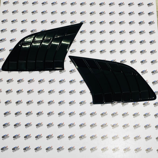 Ford Endeavour Window Louvers | Premium Glossy Black finish fits For 2016-2021 Models