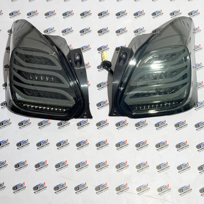 Swift Benz-Style LED Aftermarket Tail Lights | Compatible With Type-3 Models | Red & Full Smoke