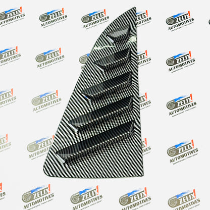 Volkswagen Polo Window Louvers  5-Fin Design | Perfect Fit for 2014-2018 Models