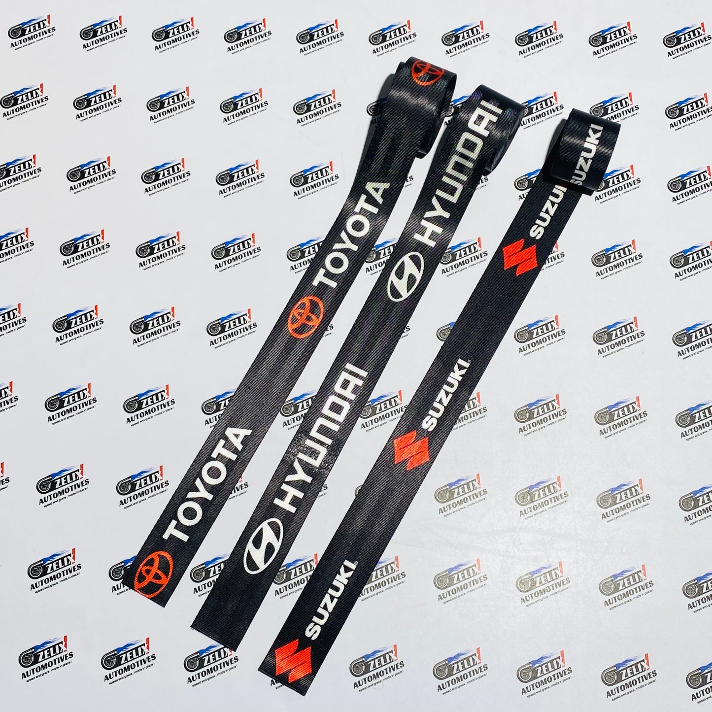 Sporty Seat Belts For Suzuki,Toyota,Hyundai | Aftermarket Safety Belt Replacement (Sold Individually)