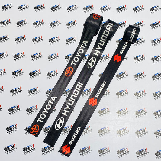 Sporty Seat Belts For Suzuki,Toyota,Hyundai | Aftermarket Safety Belt Replacement (Sold Individually)