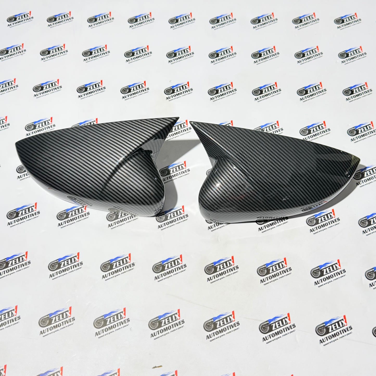 VW Polo, Vento and Ameo Batman Style Side Mirror Covers | With Indicator