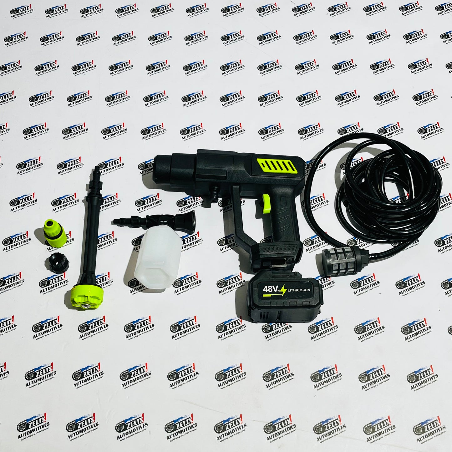 Pressure Washer Kit | Portable Multi-Use Gun with All Required Attachments
