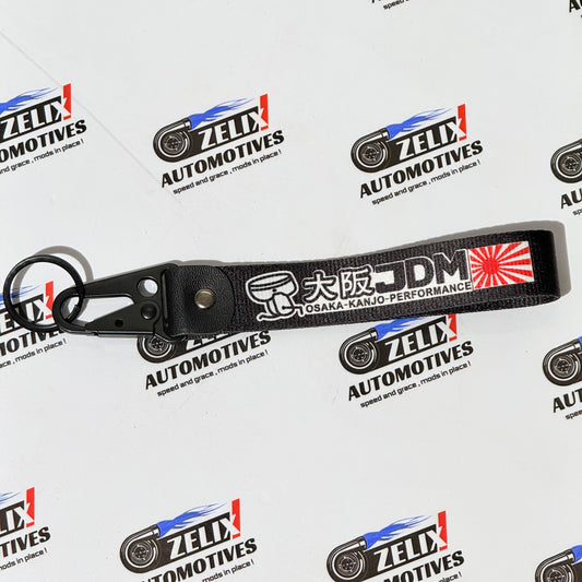 JDM Performance Keychain Strap | Black Edition