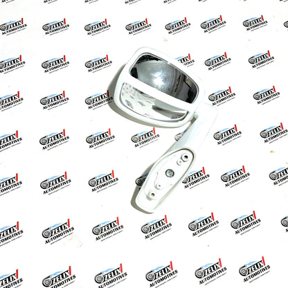 Toyota Fortuner Wide-Angle Side Mirrors | Gloss Black and White Fits For Old Models