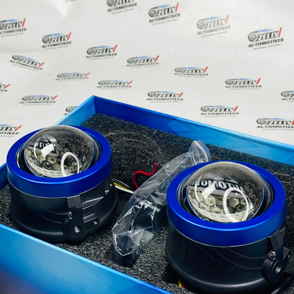 Advanced   Bi-LED fog lights with adjustable beam output