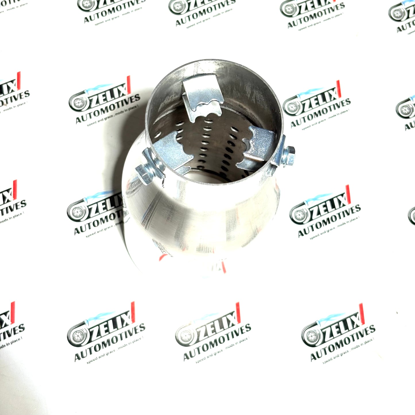 R7-Sports Single Exhaust Tip | Premium Stainless Steel Silver Finish