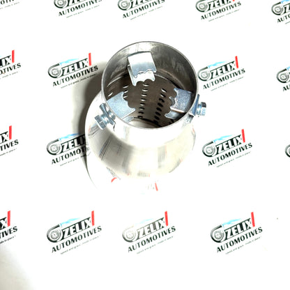 R7-Sports Single Exhaust Tip | Premium Stainless Steel Silver Finish