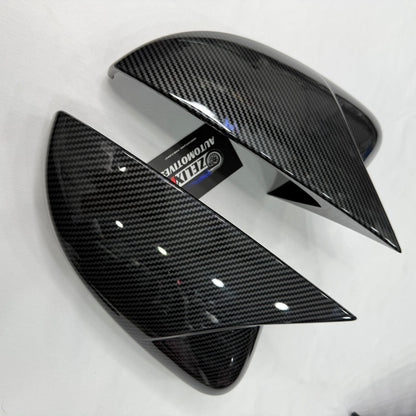 Batman-Style Mirror Covers For Polo, Vento, Ameo And Rapid (Inbuilt Indicator Mirrors Only)