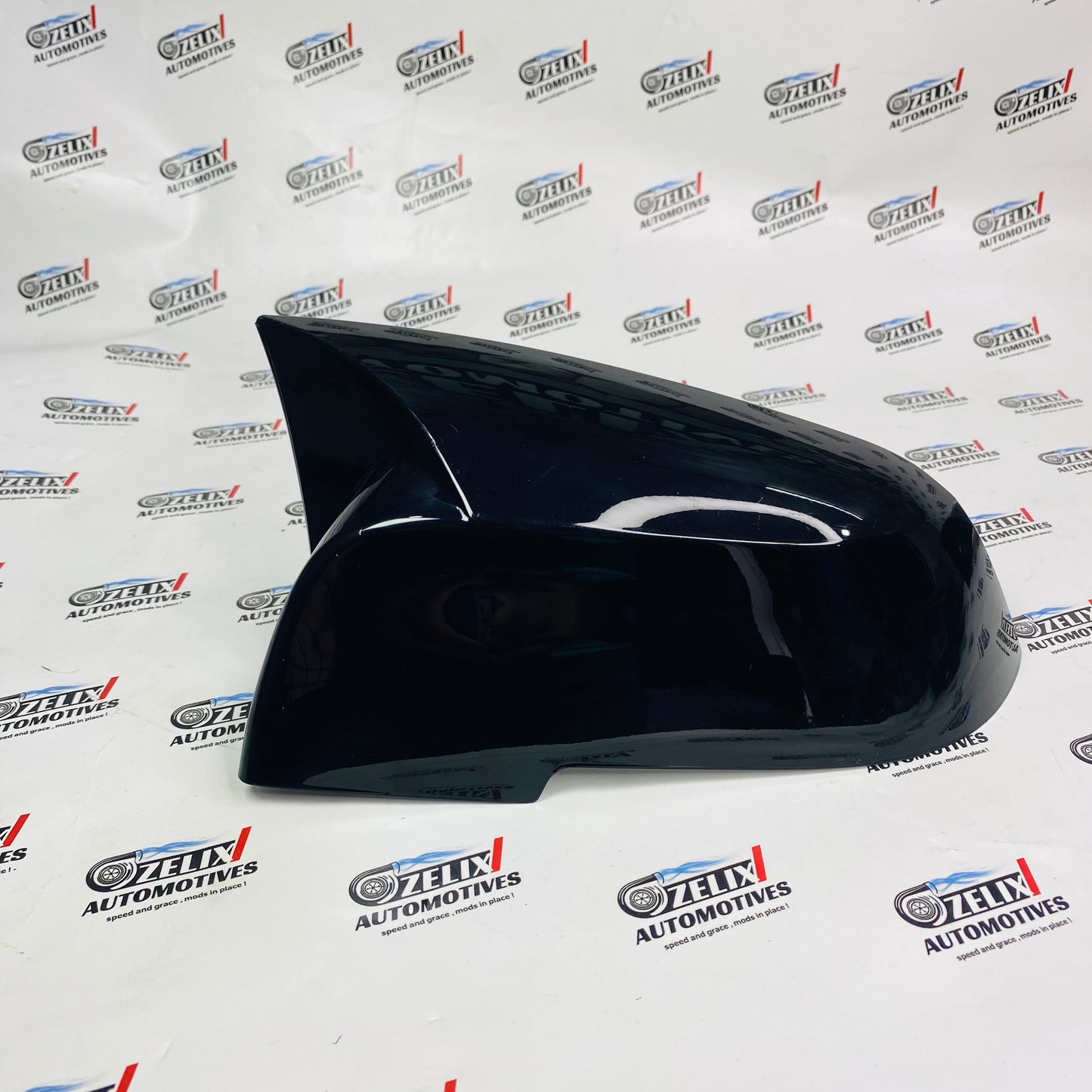 Premium aftermarket BMW F30 mirror covers with built-in indicators