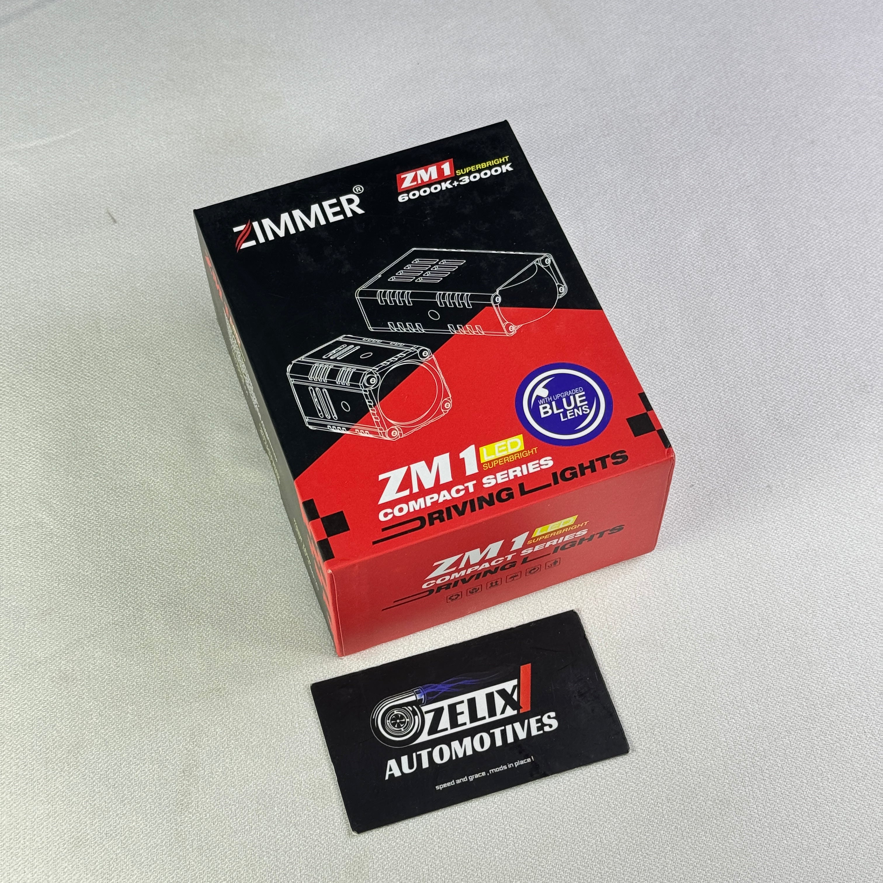 Zimmer ZM1 Compact Series LED Projector | Blue Lens | Dual Color