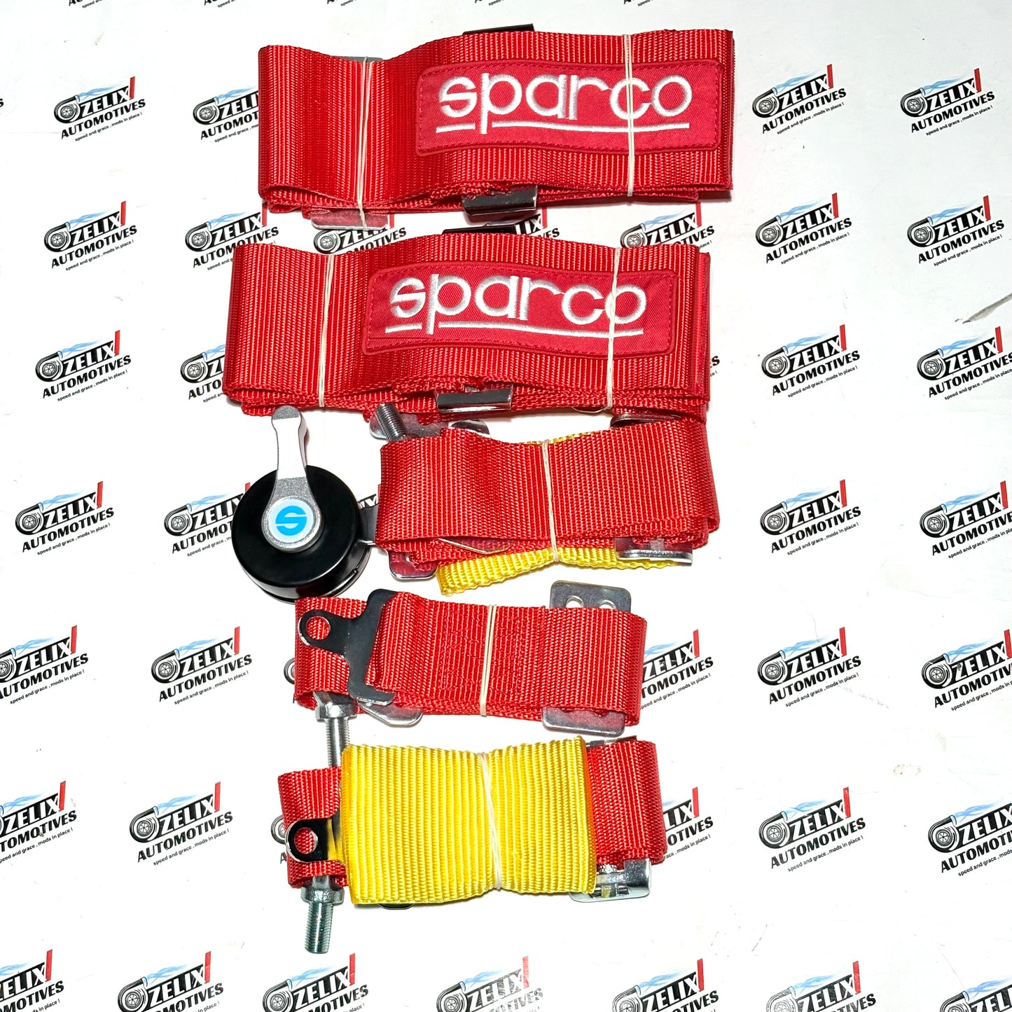Sparco Racing Seat Belt 5-Point Harness | Premium Motorsport Safety in Colour Options