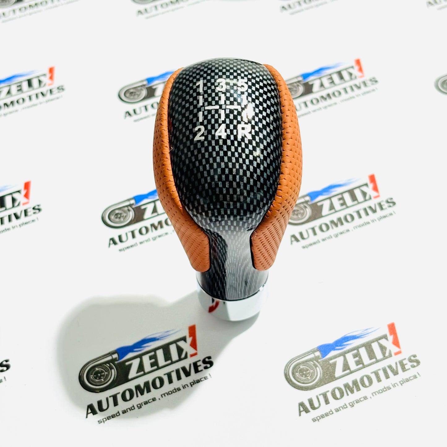 Momo Leather Finish Gear Knob | Universal Fit