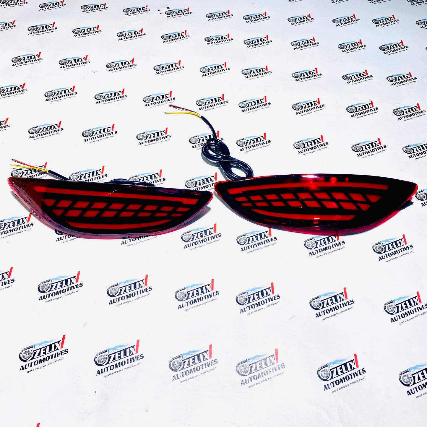 Hyundai Verna  LED Rear Reflector Lights | Premium Upgrade Fits for 2012–2017 Models