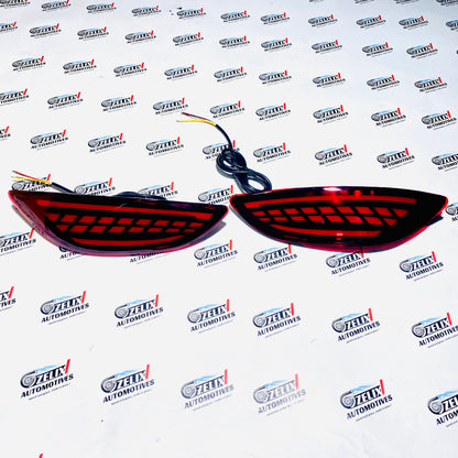 Hyundai Verna  LED Rear Reflector Lights | Premium Upgrade Fits for 2012–2017 Models