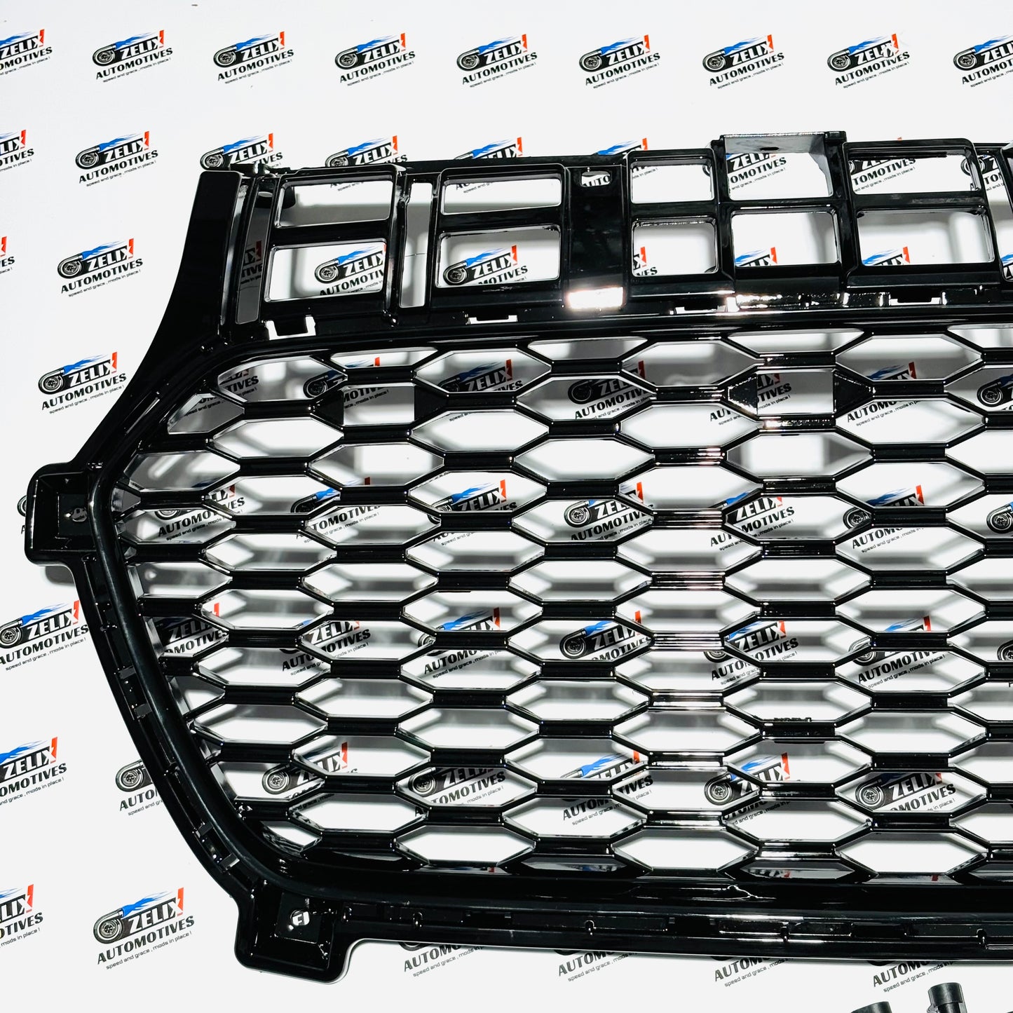 Maruti Suzuki Swift Type 3 Front Grille with Integrated LED Grille Lights | Honeycomb  Design