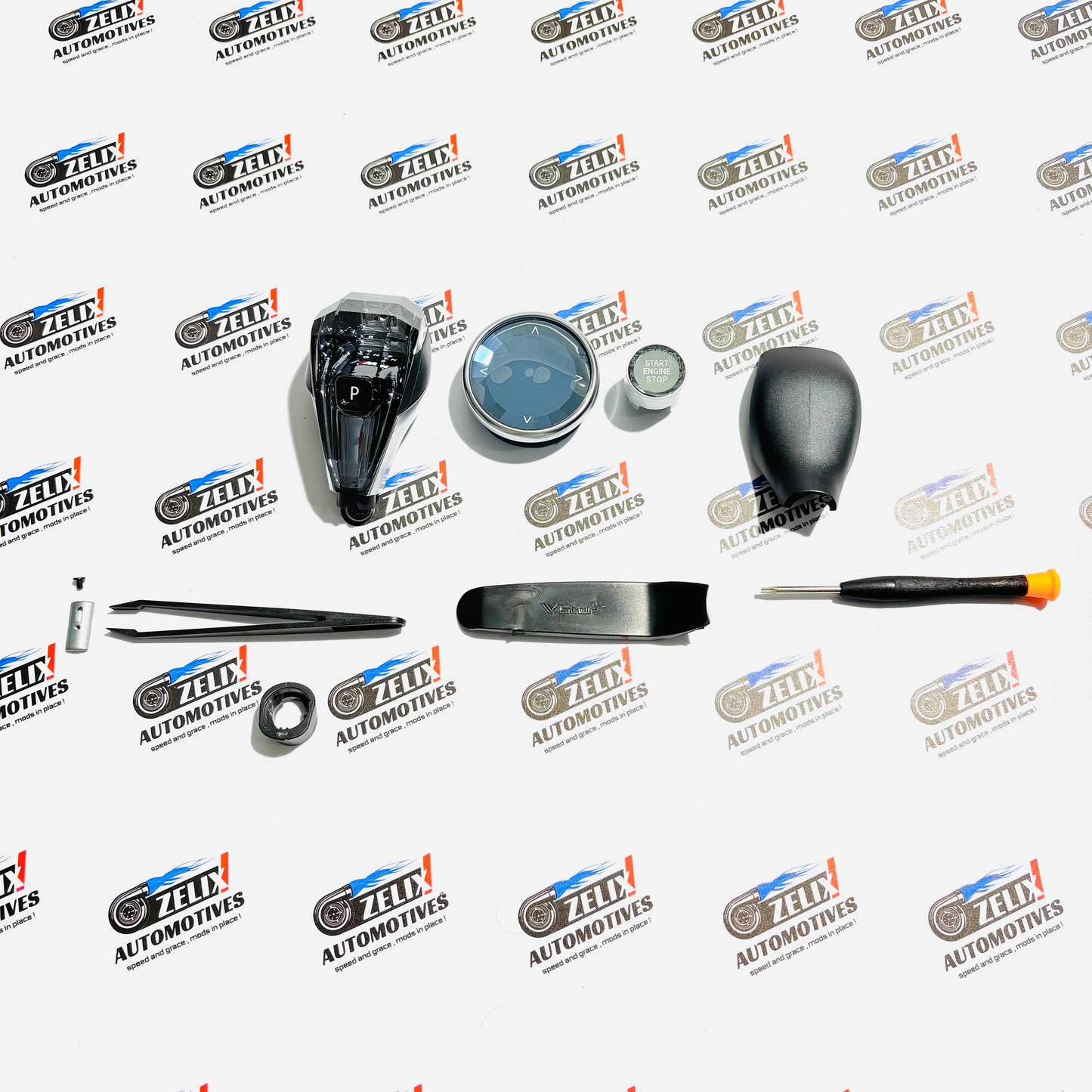 BMW 5-Series G30 Crystal Gear Knob | Premium Luxury Look