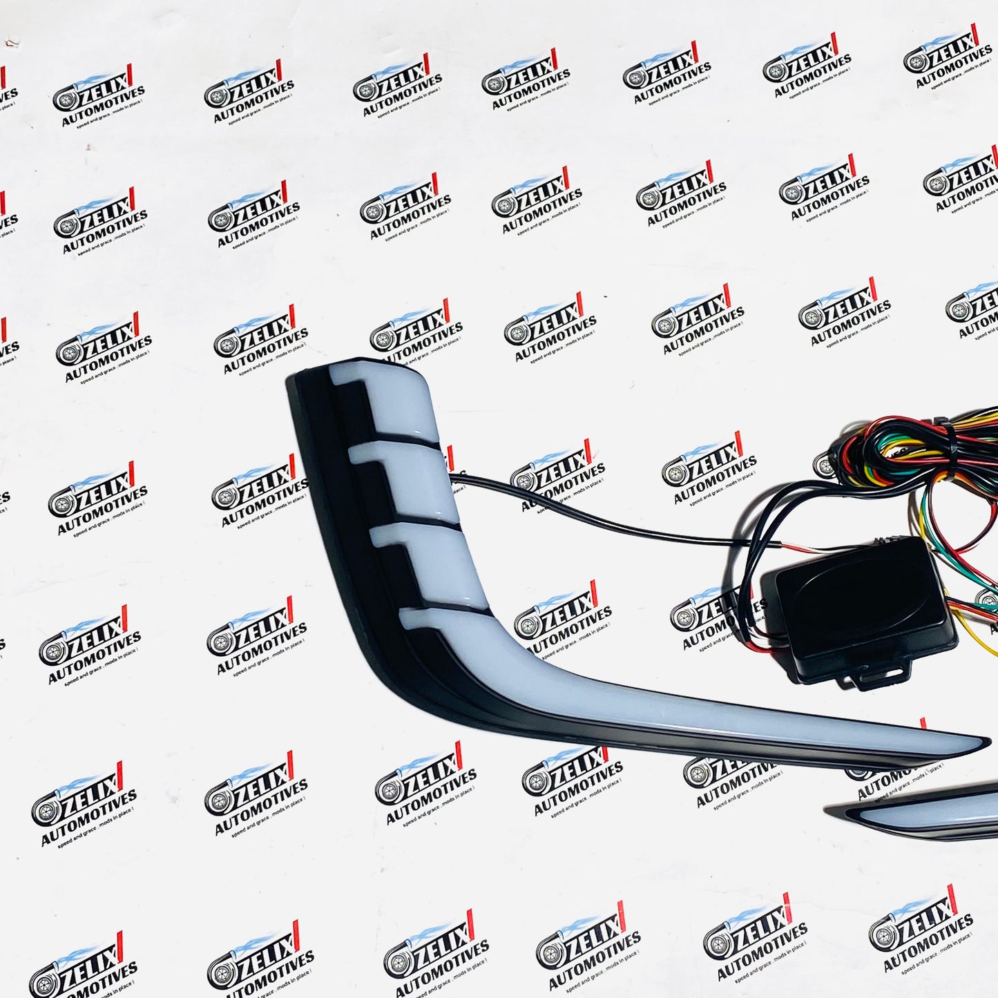 Maruti Susuki Swift Matrix-Style LED DRL | Dual-Function Light Set ( Fits 2014-2017 Models)