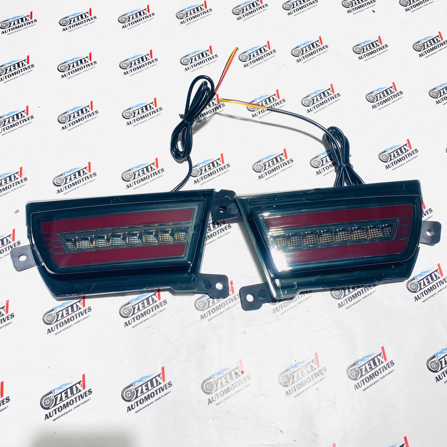 Mahindra Scorpio-N 3D LED Reflector Lights | Matrix-Style Rear Bumper Lamps